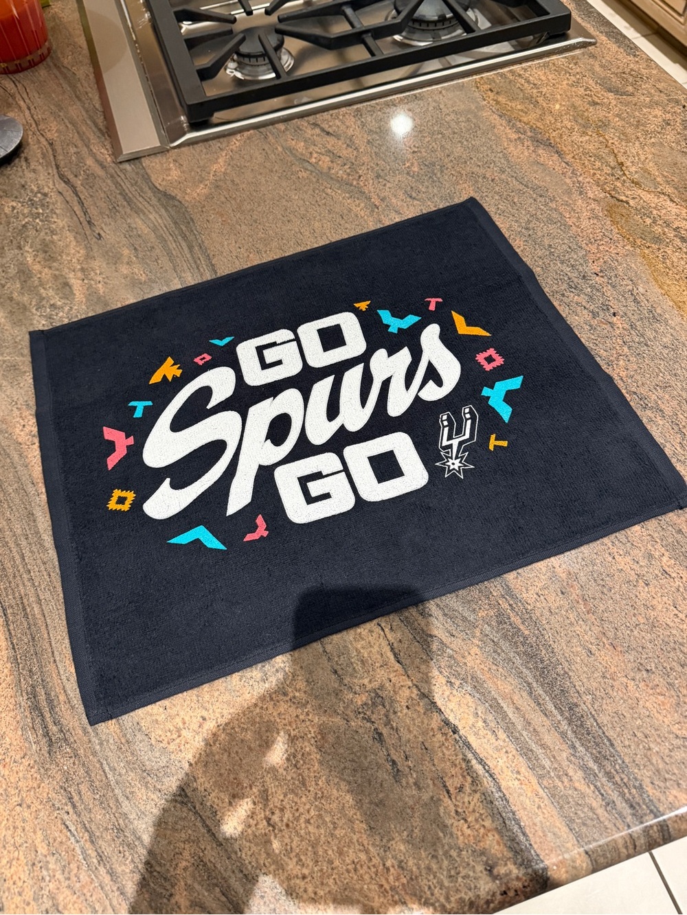 Go Spurs Go Playoffs 2026 Rowdy Towel